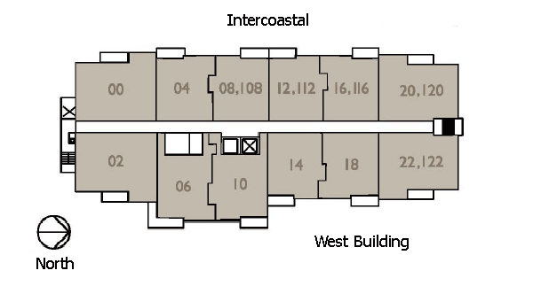 West Building Floor Plan